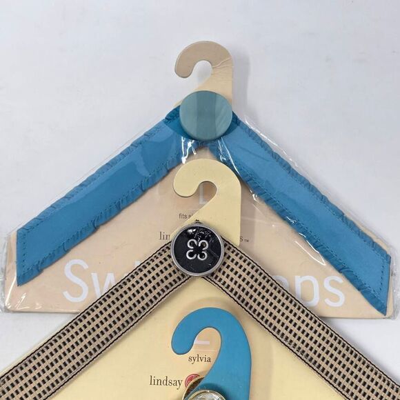 LINDSAY PHILLIPS SWITCH FLOPS LOT OF 6 WOMENS SANDAL STRAPS SIZE 9 10 11 - Picture 7 of 7